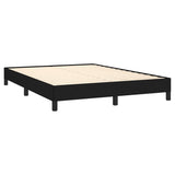 NNEVL Bed Frame Black 107x203 cm King Single Size Fabric