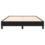 NNEVL Bed Frame Black 107x203 cm King Single Size Fabric