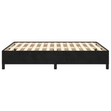 NNEVL Bed Frame Black 107x203 cm King Single Size Velvet
