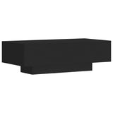 NNEVL Coffee Table Black 100x49.5x31 cm Engineered Wood