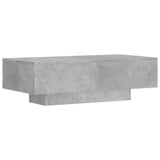 NNEVL Coffee Table Concrete Grey 100x49.5x31 cm Engineered Wood