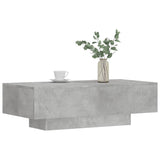 NNEVL Coffee Table Concrete Grey 100x49.5x31 cm Engineered Wood