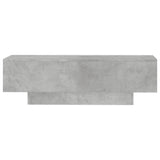 NNEVL Coffee Table Concrete Grey 100x49.5x31 cm Engineered Wood