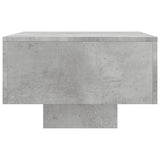 NNEVL Coffee Table Concrete Grey 100x49.5x31 cm Engineered Wood