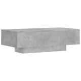 NNEVL Coffee Table Concrete Grey 100x49.5x31 cm Engineered Wood
