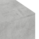 NNEVL Coffee Table Concrete Grey 100x49.5x31 cm Engineered Wood