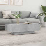 NNEVL Coffee Table Concrete Grey 100x49.5x31 cm Engineered Wood
