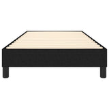 NNEVL Box Spring Bed Frame Black 100x200 cm Fabric