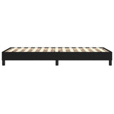 NNEVL Box Spring Bed Frame Black 100x200 cm Fabric