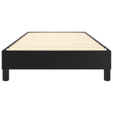 NNEVL Box Spring Bed Frame Black 100x200 cm Faux Leather