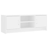 NNEVL TV Cabinet White 102x30x37.5 cm Engineered Wood