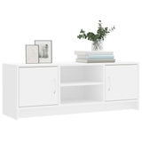 NNEVL TV Cabinet White 102x30x37.5 cm Engineered Wood