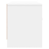 NNEVL TV Cabinet White 102x30x37.5 cm Engineered Wood