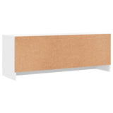 NNEVL TV Cabinet White 102x30x37.5 cm Engineered Wood