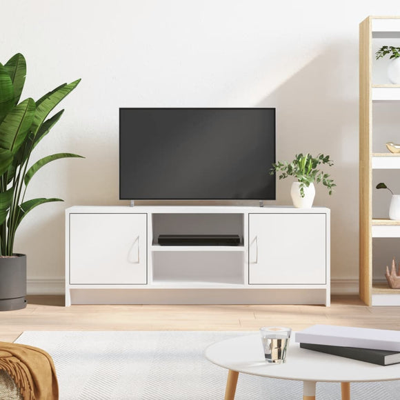 NNEVL TV Cabinet White 102x30x37.5 cm Engineered Wood