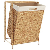 NNEVL Laundry Basket 44x34x64 cm Water Hyacinth