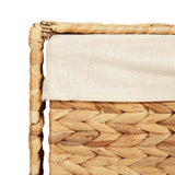 NNEVL Laundry Basket 44x34x64 cm Water Hyacinth