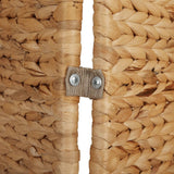 NNEVL Room Divider 5-Panel 205x180 cm Water Hyacinth
