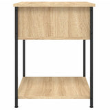 NNEVL Bedside Table Sonoma Oak 44x45x58 cm Engineered Wood