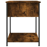 NNEVL Bedside Table Smoked Oak 44x45x58 cm Engineered Wood