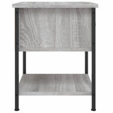 NNEVL Bedside Tables 2 pcs Grey Sonoma 34x35.5x45 cm Engineered Wood