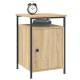 NNEVL Bedside Cabinets 2 pcs Sonoma Oak 40x42x60 cm Engineered Wood