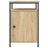NNEVL Bedside Cabinets 2 pcs Sonoma Oak 40x42x60 cm Engineered Wood