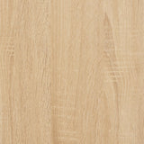 NNEVL Bedside Tables 2 pcs Sonoma Oak 35x34.5x70 cm Engineered Wood