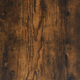NNEVL Bedside Table Smoked Oak 35x34.5x70 cm Engineered Wood