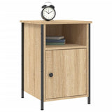NNEVL Bedside Cabinet Sonoma Oak 40x42x60 cm Engineered Wood