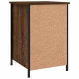 NNEVL Bedside Cabinet Brown Oak 40x42x60 cm Engineered Wood