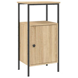NNEVL Bedside Cabinet Sonoma Oak 41x31x80 cm Engineered Wood