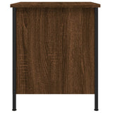 NNEVL Bedside Cabinet Brown Oak 40x42x50 cm Engineered Wood