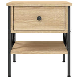NNEVL Bedside Tables 2 pcs Sonoma Oak 40x42x45 cm Engineered Wood