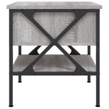 NNEVL Bedside Tables 2 pcs Grey Sonoma 40x42x45 cm Engineered Wood