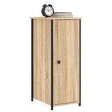 NNEVL Bedside Cabinets 2 pcs Sonoma Oak 32x42x80 cm Engineered Wood