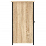 NNEVL Bedside Cabinets 2 pcs Sonoma Oak 32x42x80 cm Engineered Wood