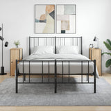 NNEVL Bedside Cabinets 2 pcs Sonoma Oak 32x42x80 cm Engineered Wood