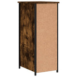 NNEVL Bedside Cabinets 2 pcs Smoked Oak 32x42x80 cm Engineered Wood