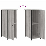 NNEVL Bedside Cabinets 2 pcs Grey Sonoma 32x42x80 cm Engineered Wood