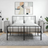 NNEVL Bedside Cabinets 2 pcs Grey Sonoma 32x42x80 cm Engineered Wood