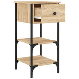 NNEVL Bedside Cabinet Sonoma Oak 34x36x70 cm Engineered Wood