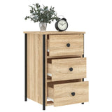 NNEVL Bedside Cabinet Sonoma Oak 40x36x60 cm Engineered Wood
