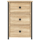 NNEVL Bedside Cabinet Sonoma Oak 40x36x60 cm Engineered Wood