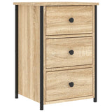 NNEVL Bedside Cabinets 2 pcs Sonoma Oak 40x36x60 cm Engineered Wood