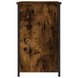 NNEVL Bedside Cabinet Smoked Oak 40x36x60 cm Engineered Wood