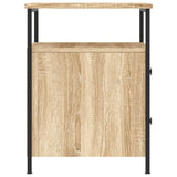 NNEVL Bedside Cabinet Sonoma Oak 44x45x60 cm Engineered Wood