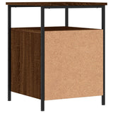 NNEVL Bedside Cabinets 2 pcs Brown Oak 44x45x60 cm Engineered Wood