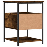 NNEVL Bedside Cabinet Smoked Oak 40x42x56 cm Engineered Wood