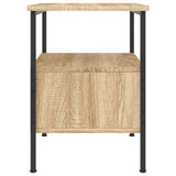 NNEVL Bedside Cabinet Sonoma Oak 34x36x50 cm Engineered Wood